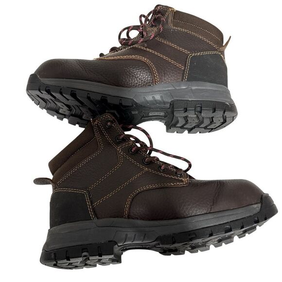 WOLVERINE WOMEN'S "PIPER"
BROWN LEATHER BOOTS EUC - Picture 3 of 5